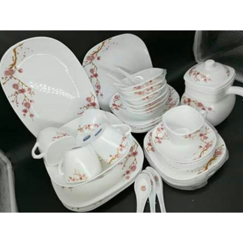 DINNER SET COREL HG1 SET (46PCS) | Shopee Malaysia