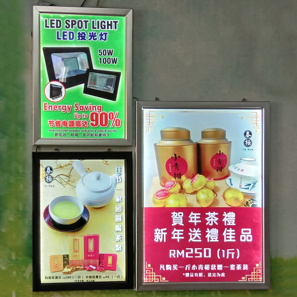 LED Flip Slim Ultra Thin Light Box A2 Size Shopee Malaysia