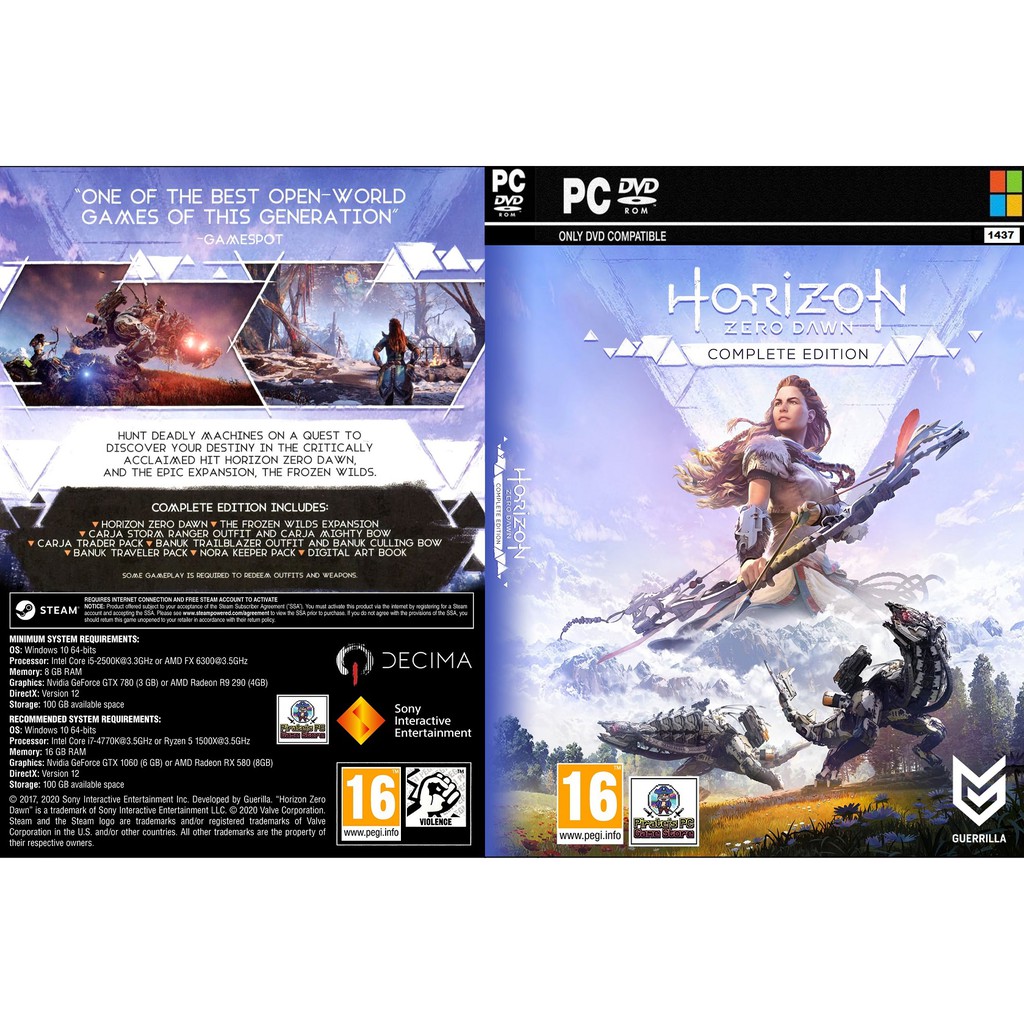 (PC) Horizon - Zero Dawn Complete Edition | Shopee Malaysia