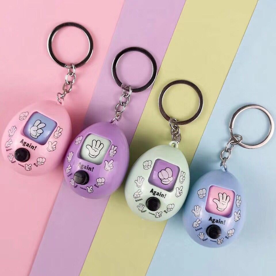 Mini Fun Fair Finger Guessing Game Rock Paper Scissors Tricky Egg Toy ...
