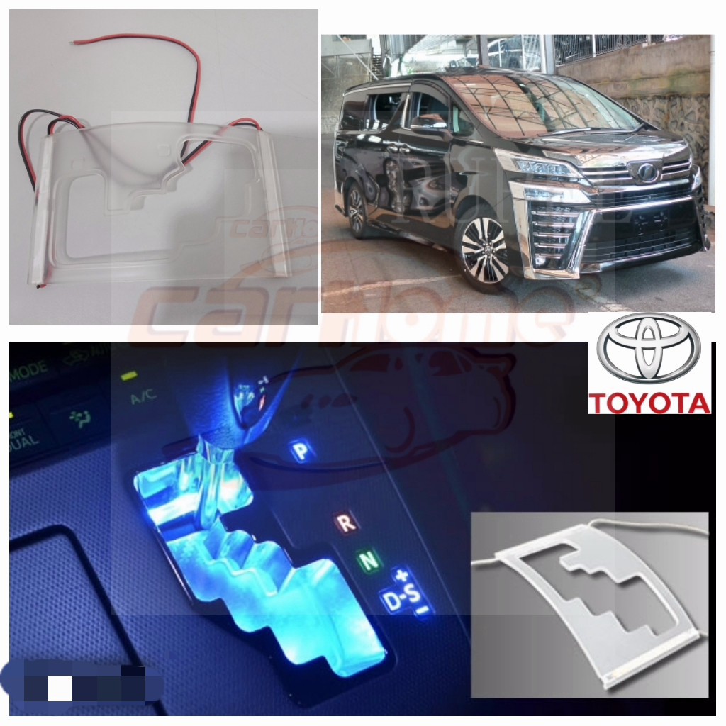 Toyota Vellfire AGH30 Gear Box LED Lamp (white) *ready stock* Vellfire ...