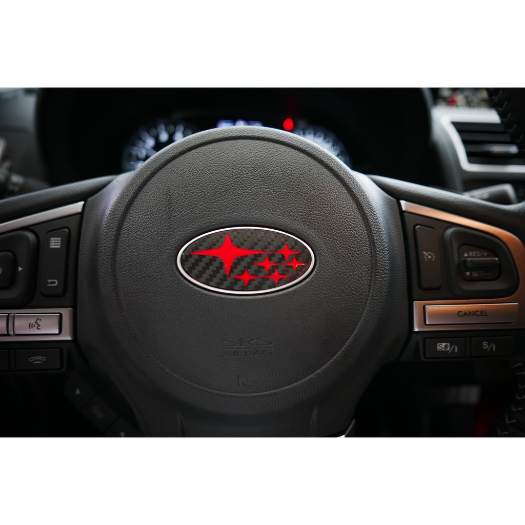 SUBARU Whole Car Series [Steering Wheel Sticker] 3M No Residual Glue