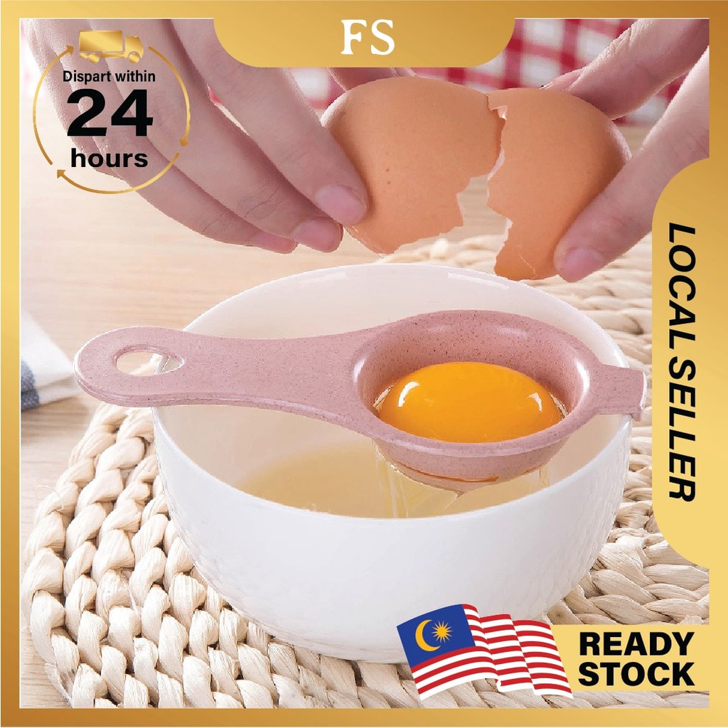 Egg Separator White Yolk Sifting Kitchen Dining Cooking Alat