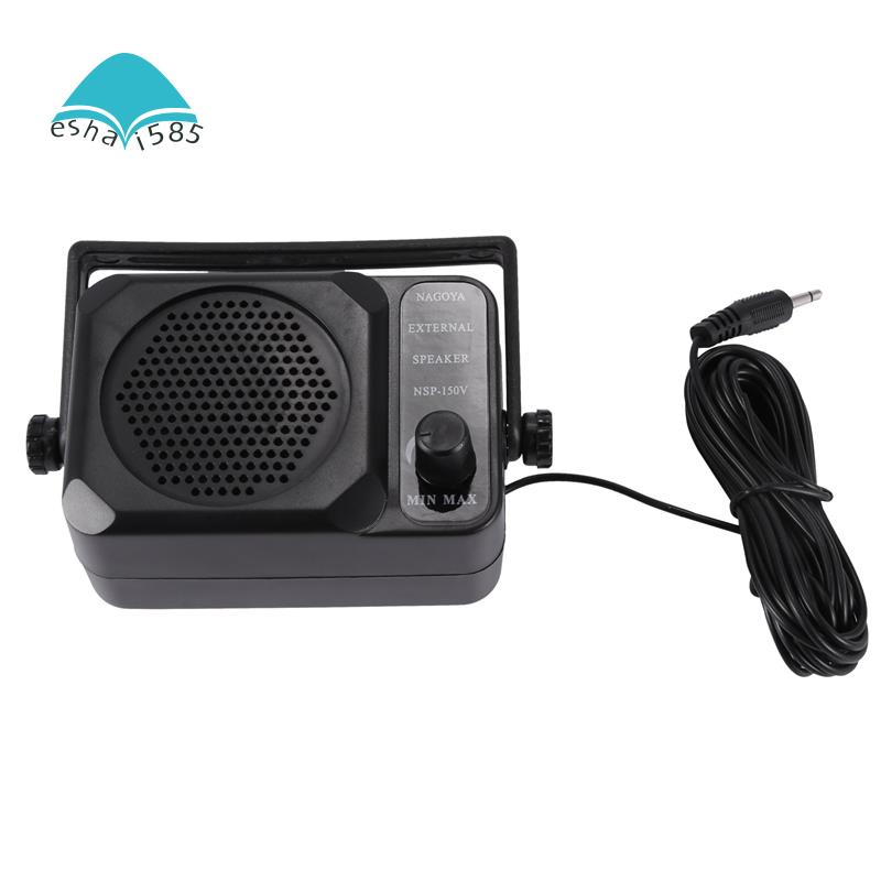Jikoiuty Mini externe luidspreker -100 voor voor voor Ham Radio CB HF- transceiver