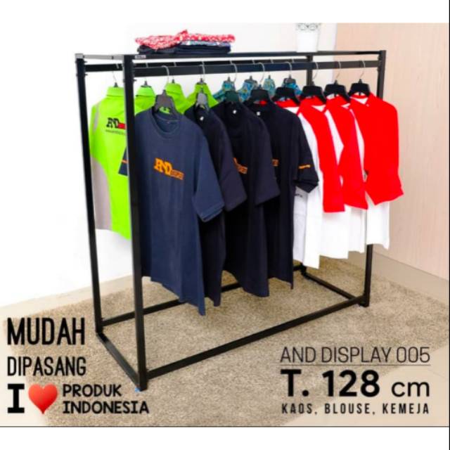Hanging Clothes DISPLAY Rack/GAWANG/Clothes/WIRE MESH | Shopee Malaysia
