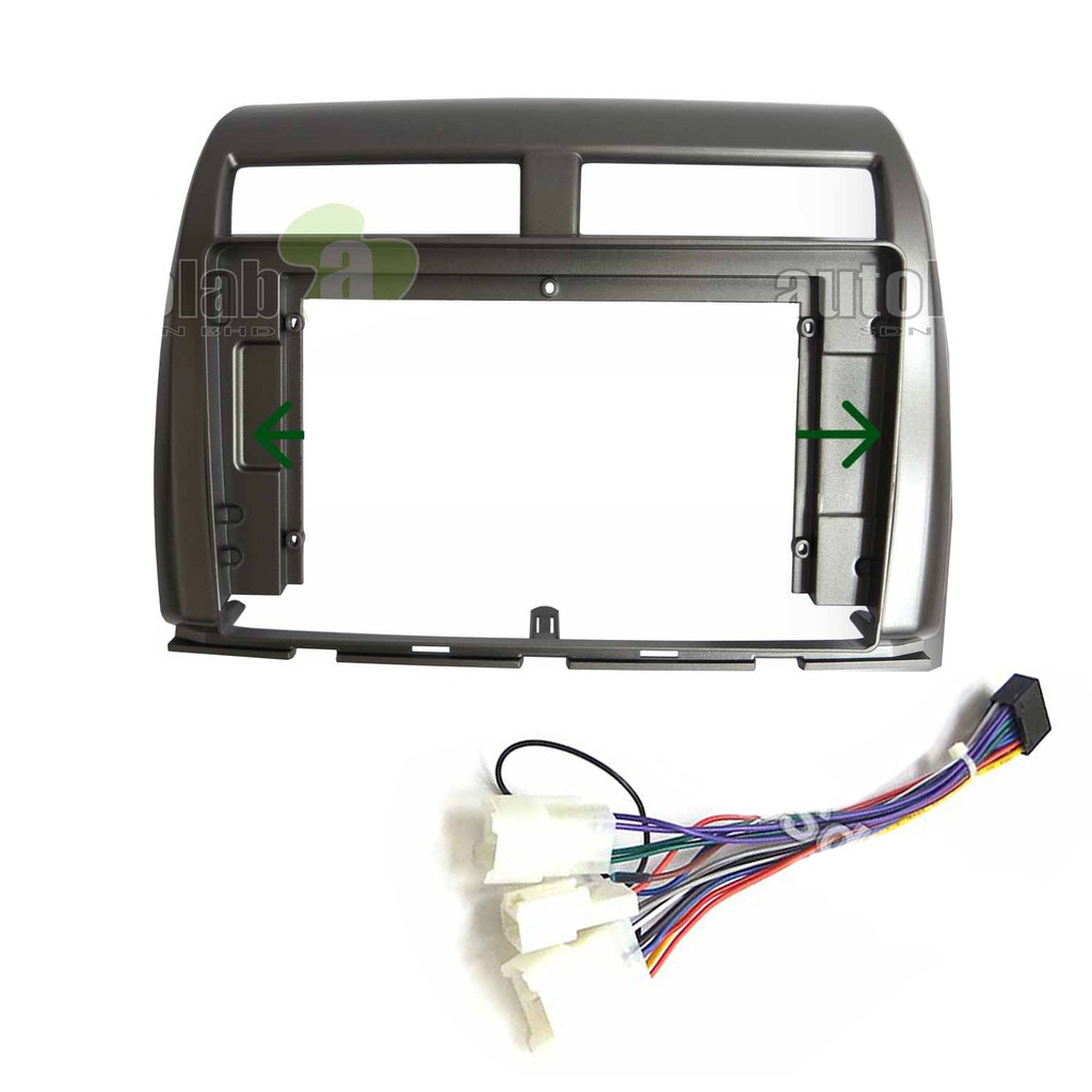 10" Android Player Dashboard Installation Kit Perodua MYVI ICON 2015