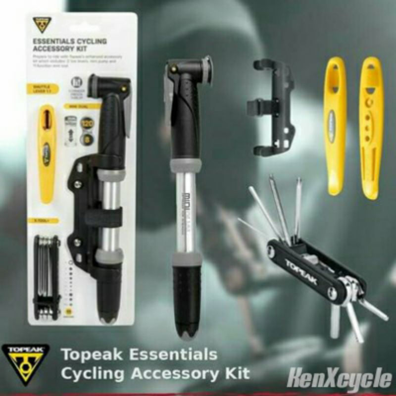 Topeak essentials best sale cycling accessory kit