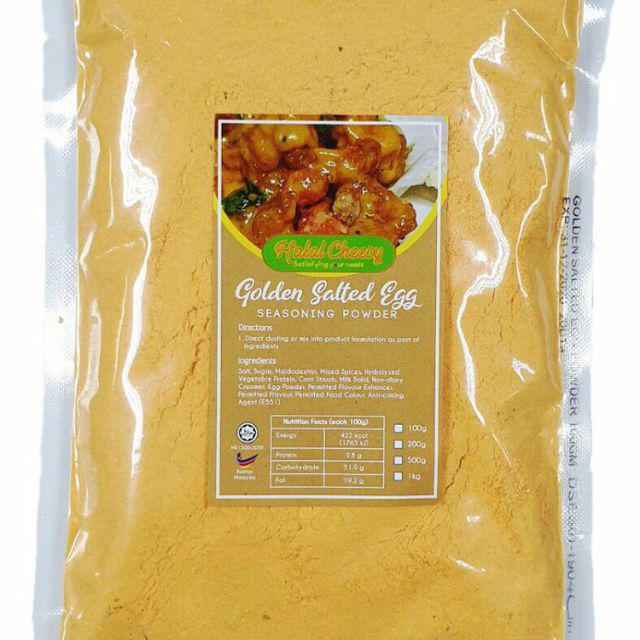 Cheese Powder Halal Cheesy Original Salted Egg White Cheddar