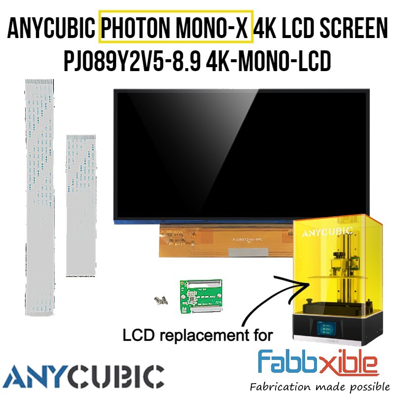 Anycubic Photon Mono X 8.9 Inch 4K Mono LCD Screen Replacement | Shopee ...