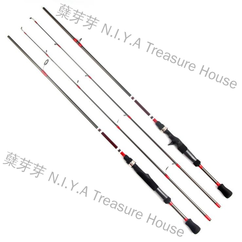 蘖芽芽 N.I.Y.A Treasure House High Strength Solid 1.8M Lure Fishing Rod Light  Weight Fiberglass Fishing Rod