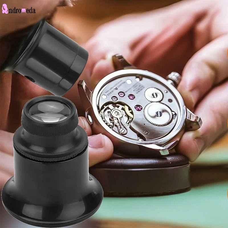 3X 5X 10X 15X 20X Loop Magnifier Magnifying Glass Monocular Jewelers Eye  Loupe