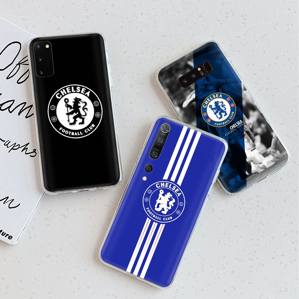 TT48 Chelsea Football Club Transparent Cover Soft Phone Case for Samsung Galaxy A2 A02S A01 M01 A12 Core