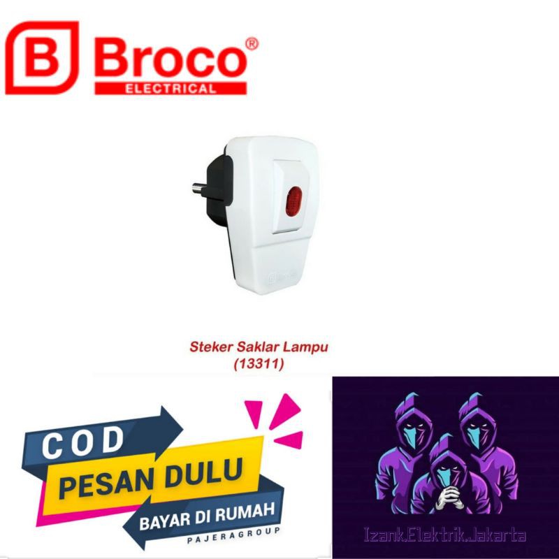 Broco ON/OFF Switch Plug BROCO Light Plug SWEET ON OFF Light Plug Brass ...