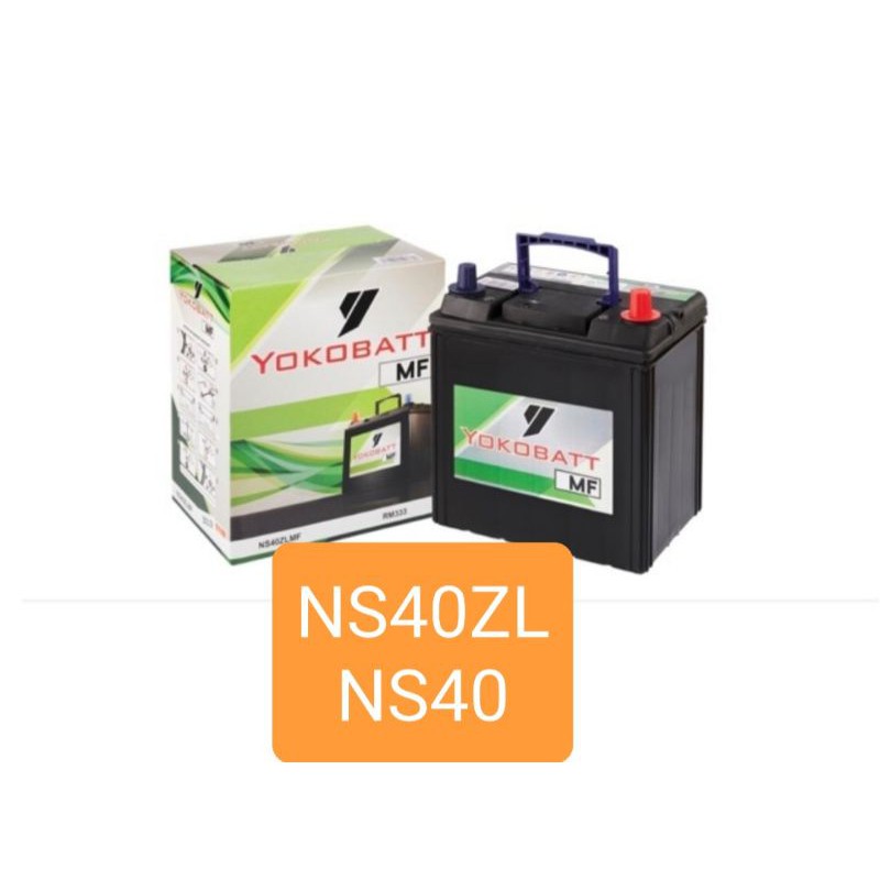 (YOKOHAMA-YOKOBATT)NS40ZL NS40 CAR BATTERY PERODUA KANCIL,VIVA,MYVI ...