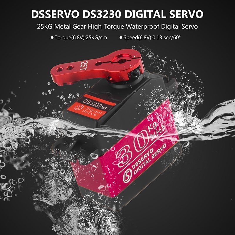 9Imod 55Kg Servo Impermeable Ip67 180/270 Sensor Magnético