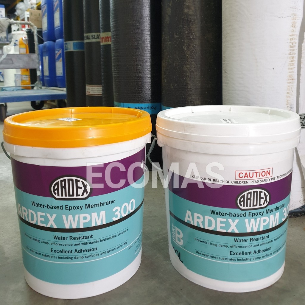 ARDEX WPM 300 HYDREPOXY (20L SET) WATER BASED EPOXY MOISTURE BARRIER ...