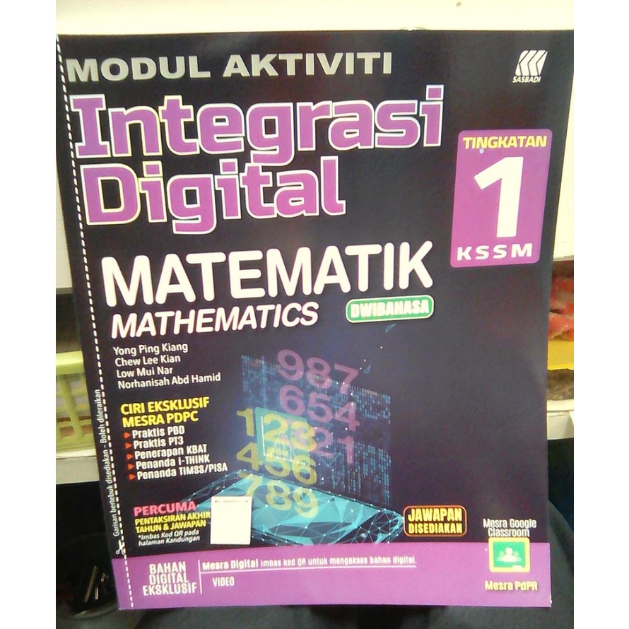 SASBADI MODUL AKTIVITI INTEGRASI DIGITAL MATEMATIK DWIBAHASA TINGKATAN ...