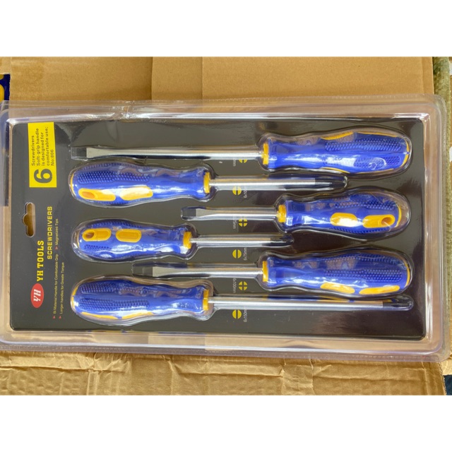 6pcs 806# Screwdriver Set Six Magnetic Professional Screw Drivers Set ...