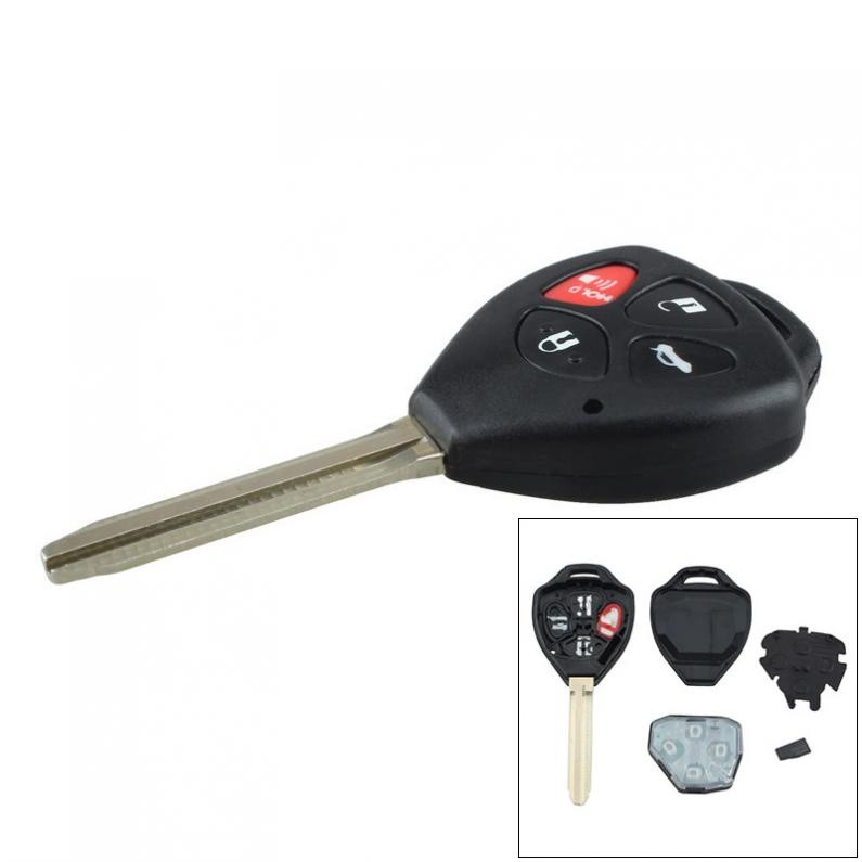 314MHz 4 Buttons Replacement Remote Car Key Fob Transmitter Clicker ...