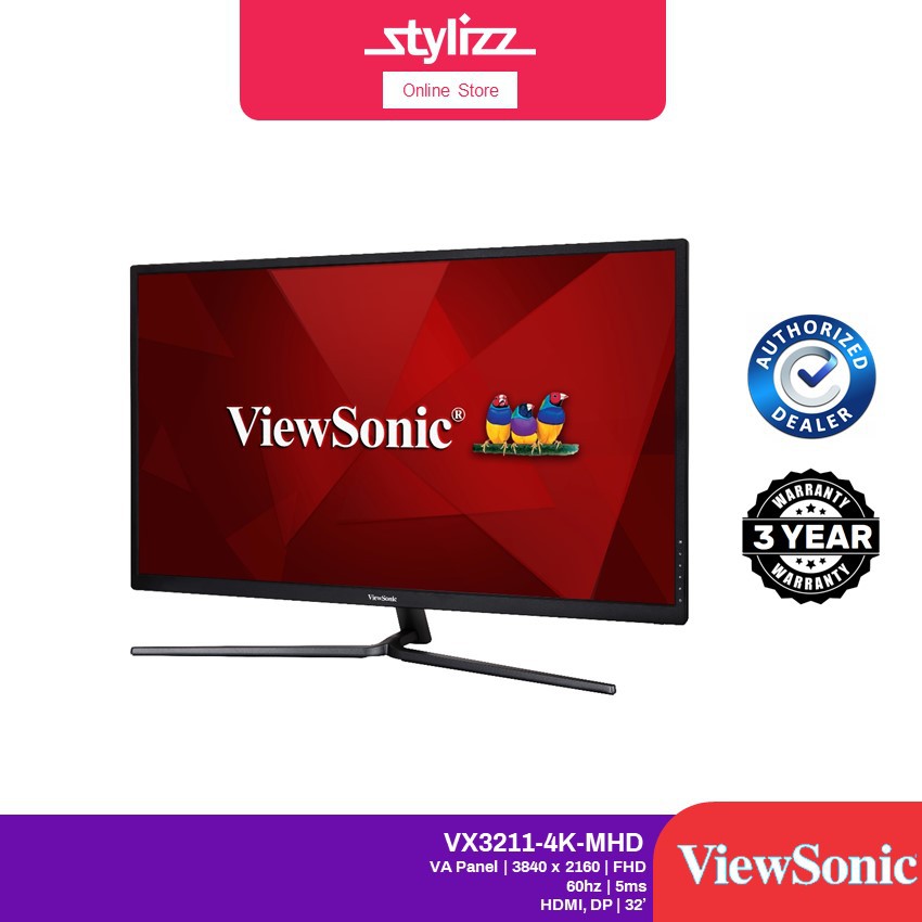ViewSonic VX3211-4K-mhd, 32 Ultra HD Monitor