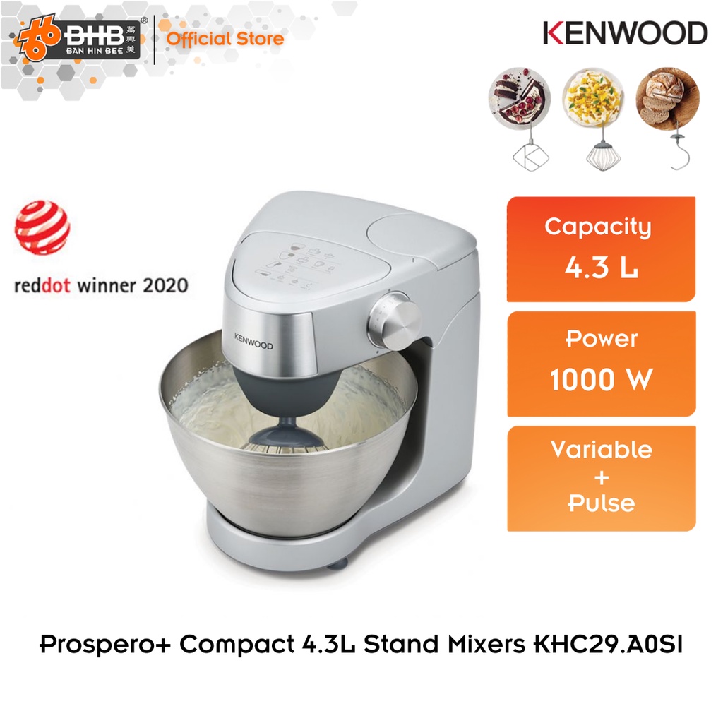 Kenwood Prospero KHC29 Compact Stand Mixer Kitchen Machine 4.3