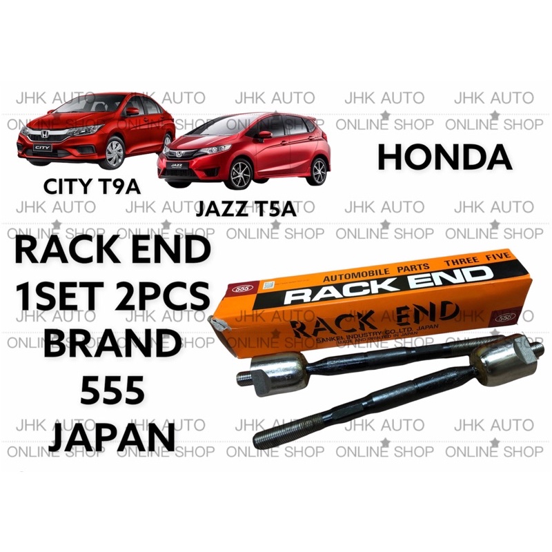 SR-H520 STEERING RACK END HONDA CITY T9A JAZZ T5A 100% NEW ORIGINAL ...