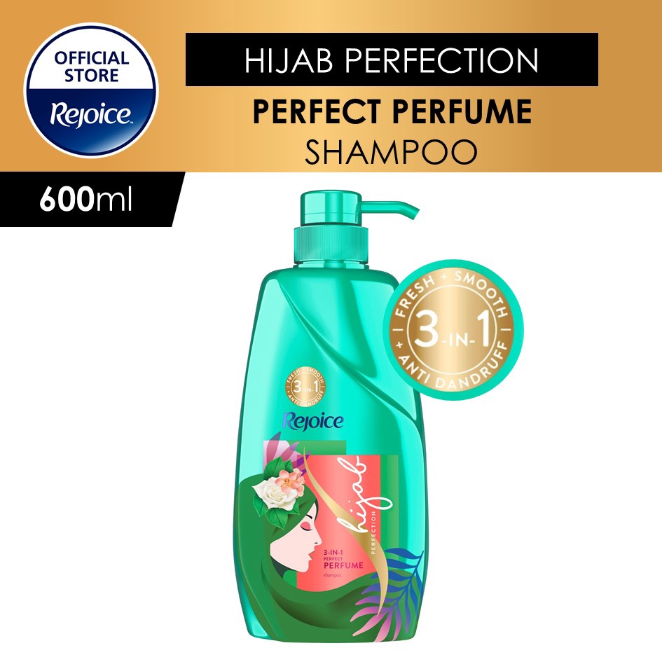 Rejoice Hijab Shampoo 3 in 1 Perfect Perfume (600ml) Shopee Malaysia