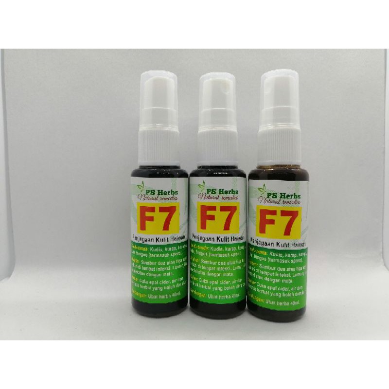PSHERBS SPORO KUCING KRIM S3 & SPRAY F7 - SPORO, FUNGUS, KURAP, KUDIS ...