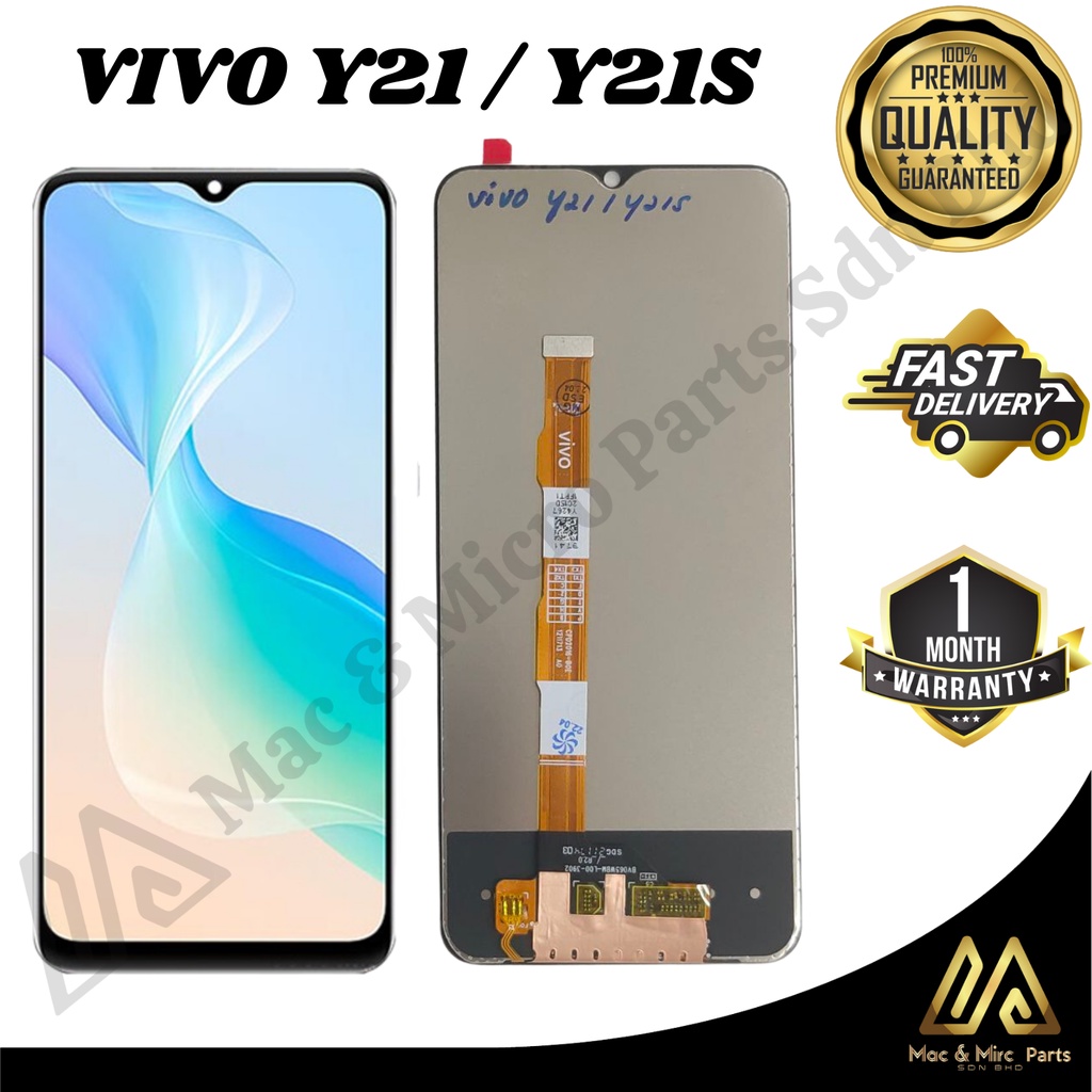 Écran LCD De Remplacement Pour Vivo Y21 / Y21S - 6,51 Pouces, Tactile, Avec Kit De Réparation