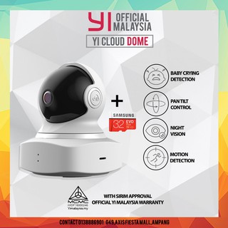 Yi cloud hot sale dome camera