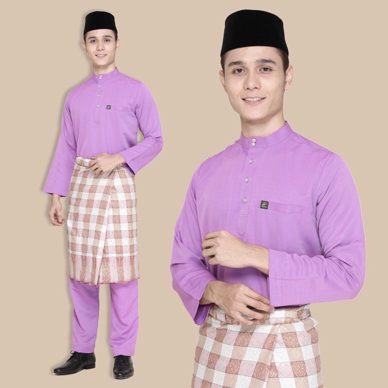 Baju Melayu Lilac Purple S 3xl Baju Melayu Raya 2021 Baju Melayu Moden Sakura Nikah