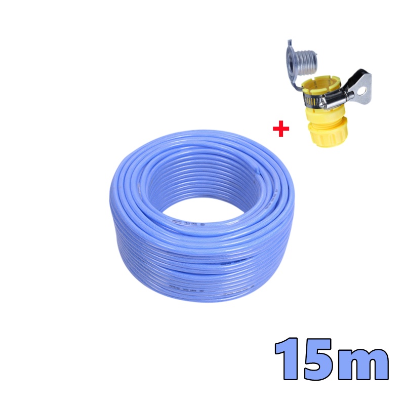 10M~50M Garden Hose Water Pipe Rubber hose PVC Thickened Wear-Resistant ...