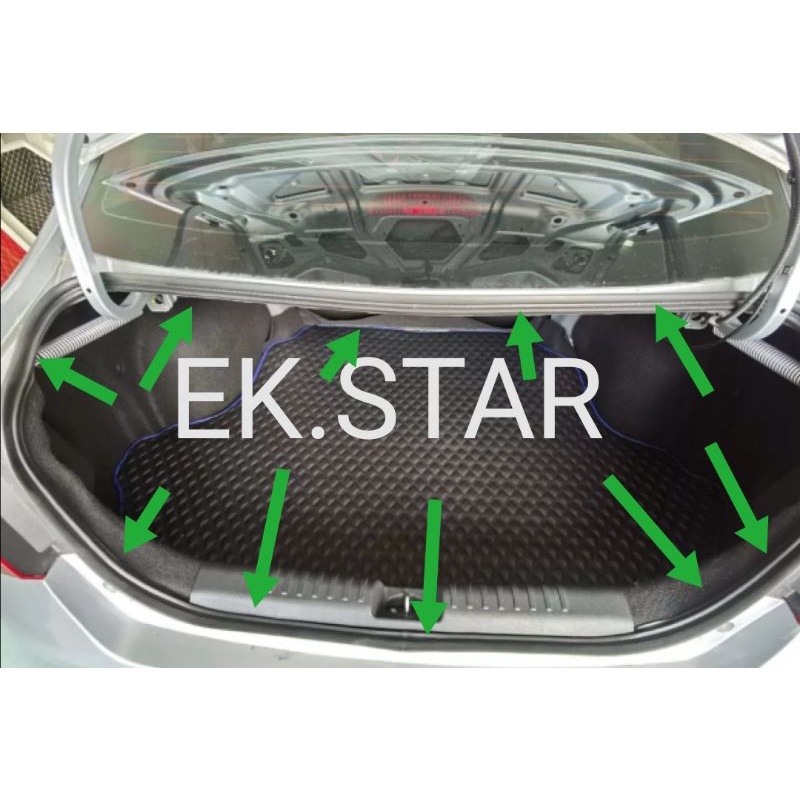 NEW SAGA VVT 2016 2017 2018 2019 2020 YEAR REAR BONNET RUBBER ...