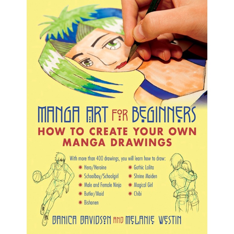 (ART) Manga Art for Beginners - How to Create Your Own Manga Drawings ...