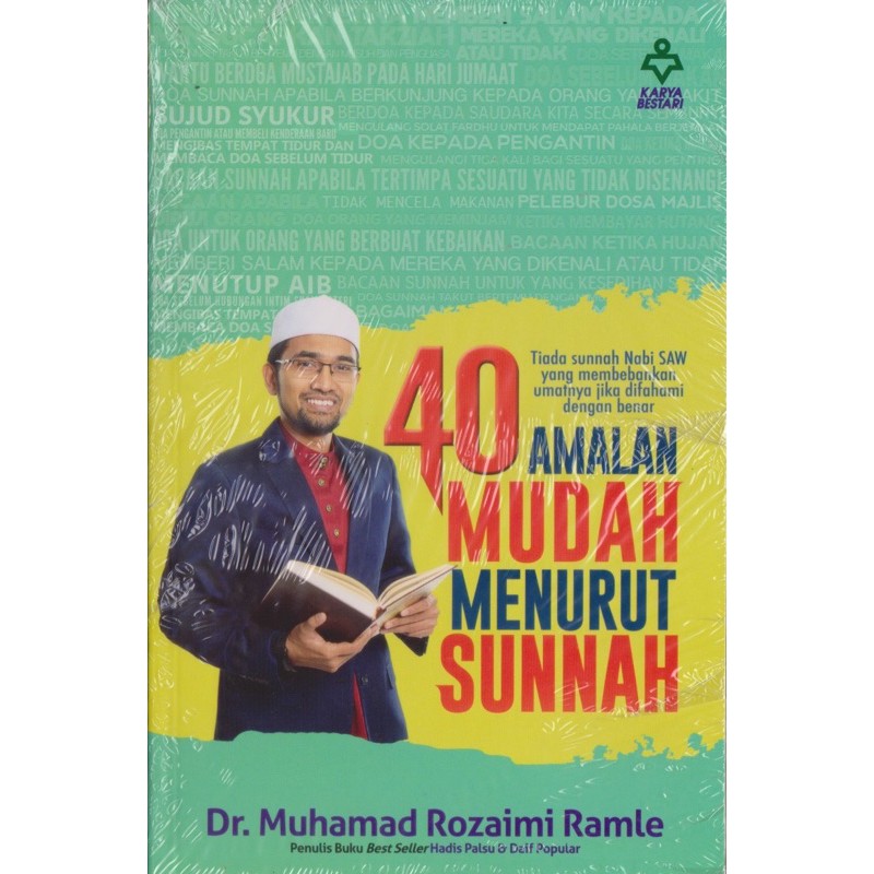 Buku 40 Amalan Mudah Menurut Sunnah Oleh Dr Muhammad Rozaimi Ramle Shopee Malaysia 3539