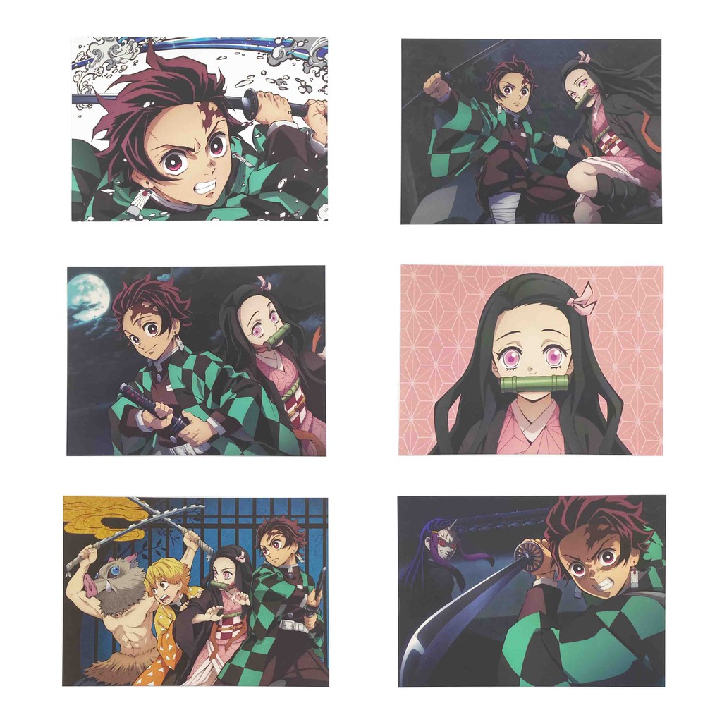 Demon Slayer Postcard- (Tanjiro Splash Model/Tanjiro And Nezuko ...