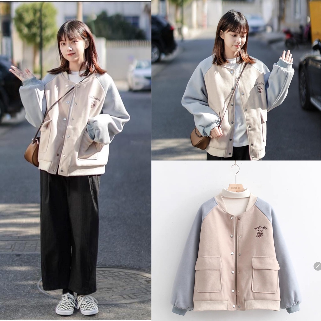 Style jaket baseball store