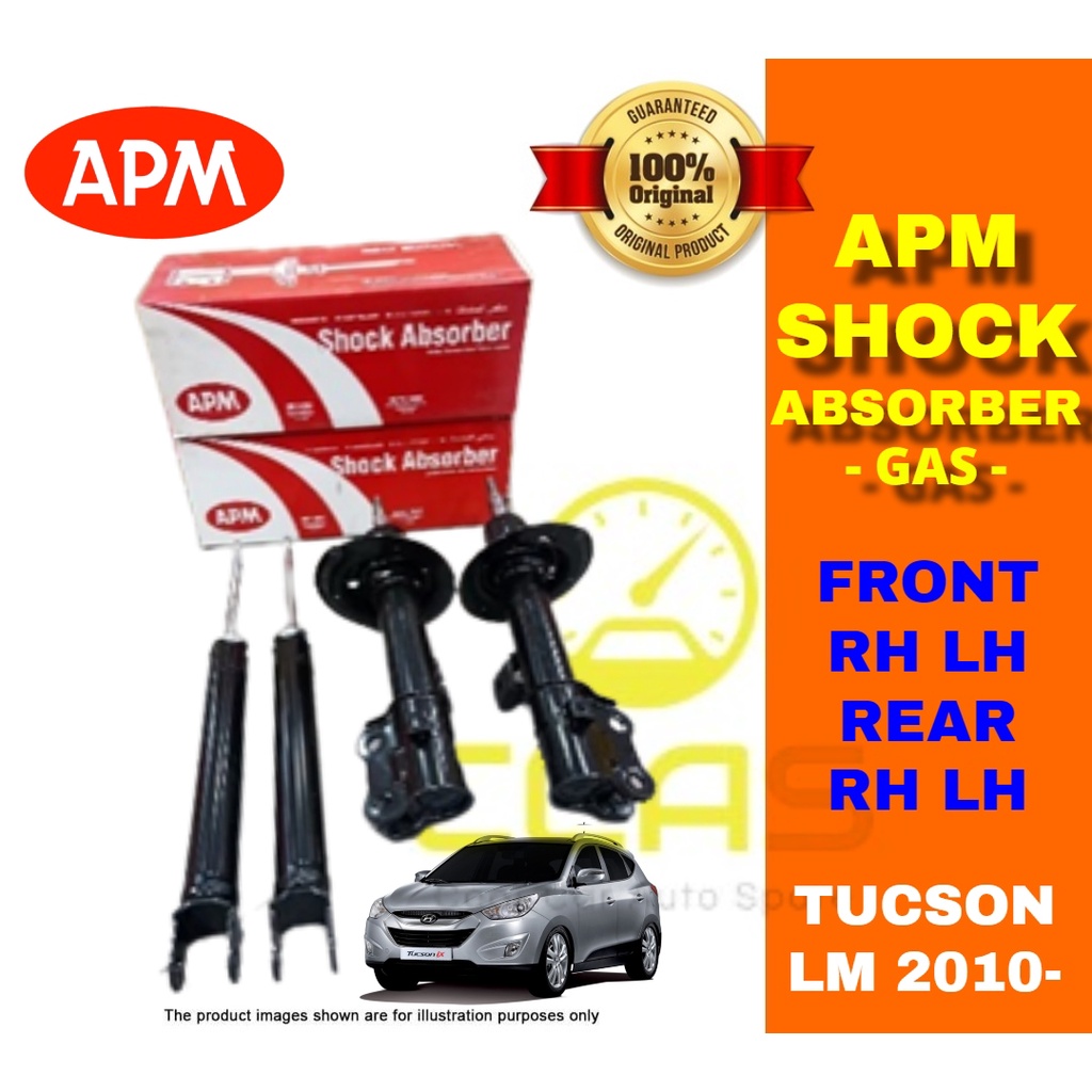 100 ORIGINAL APM Hyundai Tucson LM 2011 gas shock absorber