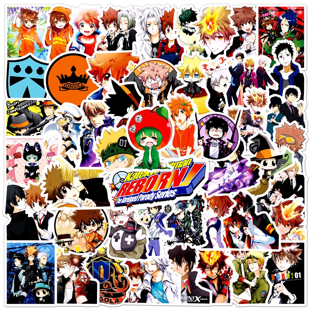 New Style Anime Stickers 50 Styles, Tokyo Revengers/Inuyasha/Tokyo ...