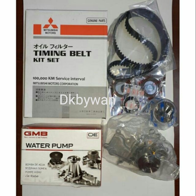Timing belt Kit Set for Gen2, Saga BLM, FL, Exora cps, Persona, Waja (campro) With Water Pump