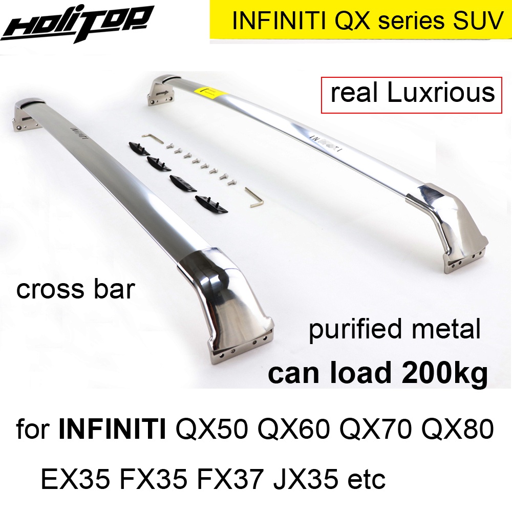 Luxurious Cross Bar Luggage Roof Rail Rack For Infiniti Qx Fx Ex Qx