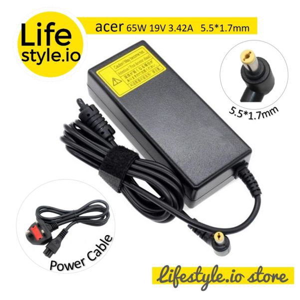 AC Adapter Charger For Acer Aspire E5 E1 E15 E5-575 V5 N16Q2 N19C3 PA-1650-86