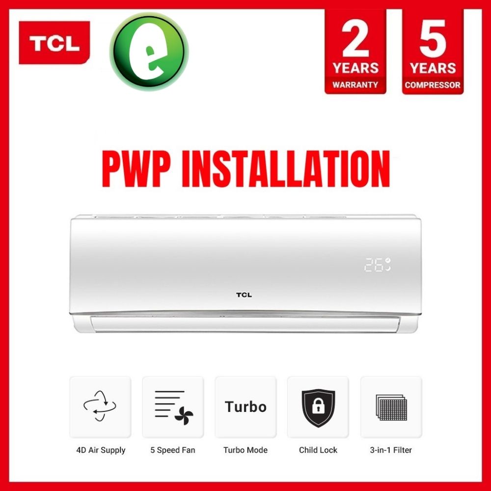 TCL R32 Non-Inverter Wall Mount Air Conditioner | Shopee Malaysia