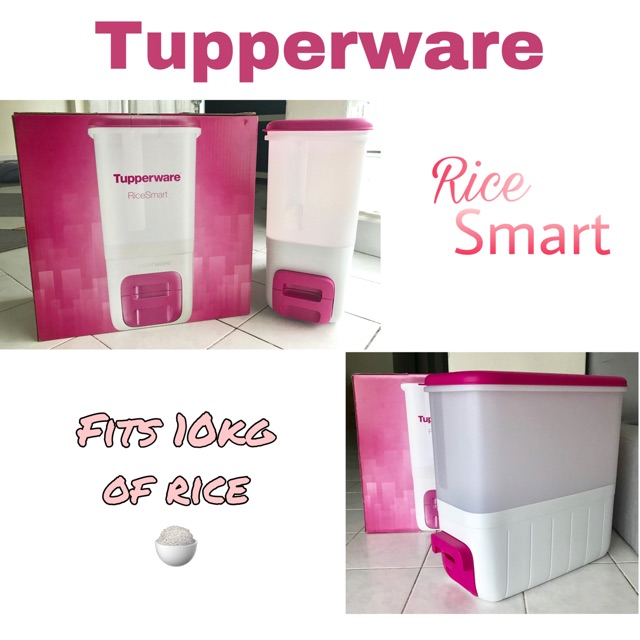 [ORIGINAL] Tupperware Brands Rice Smart Dispenser 10kg | Shopee Malaysia