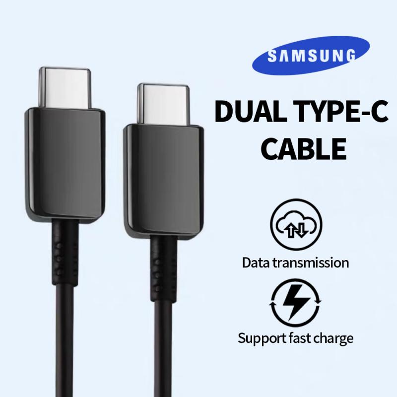 Original Samsung Type C To Type C Cable 3A USB3.2 Fast Charge 25w ...