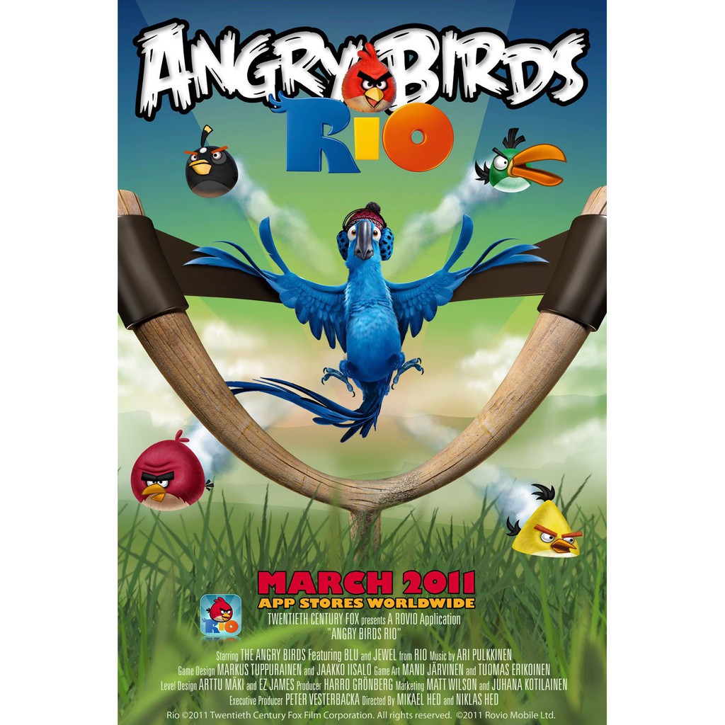 angry birds rio dvd