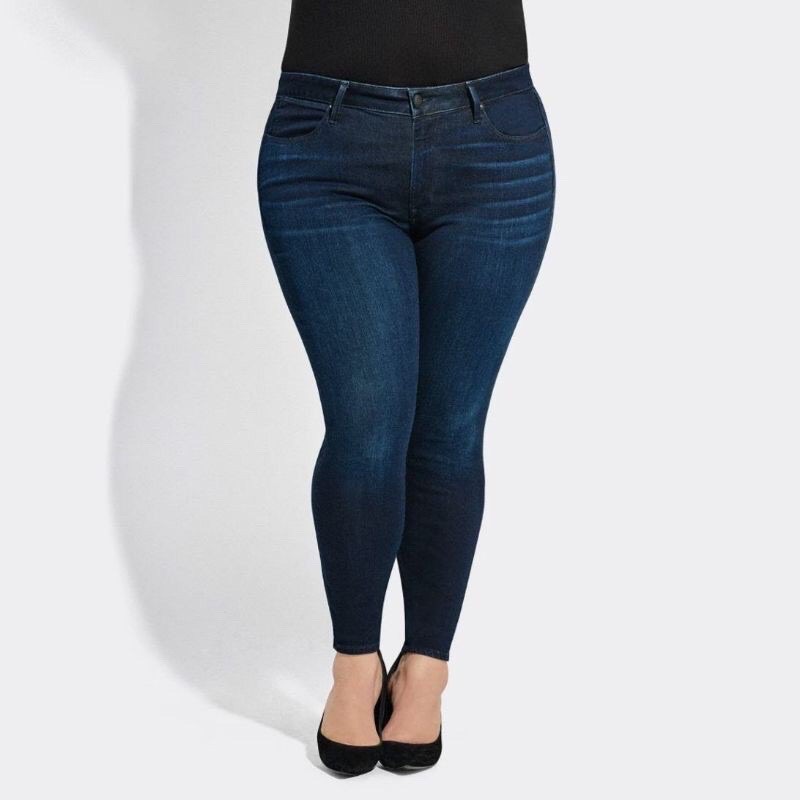 seluar perempuan PLUS SIZE getah jeans/women’s new PLUS SIZE skinny ...