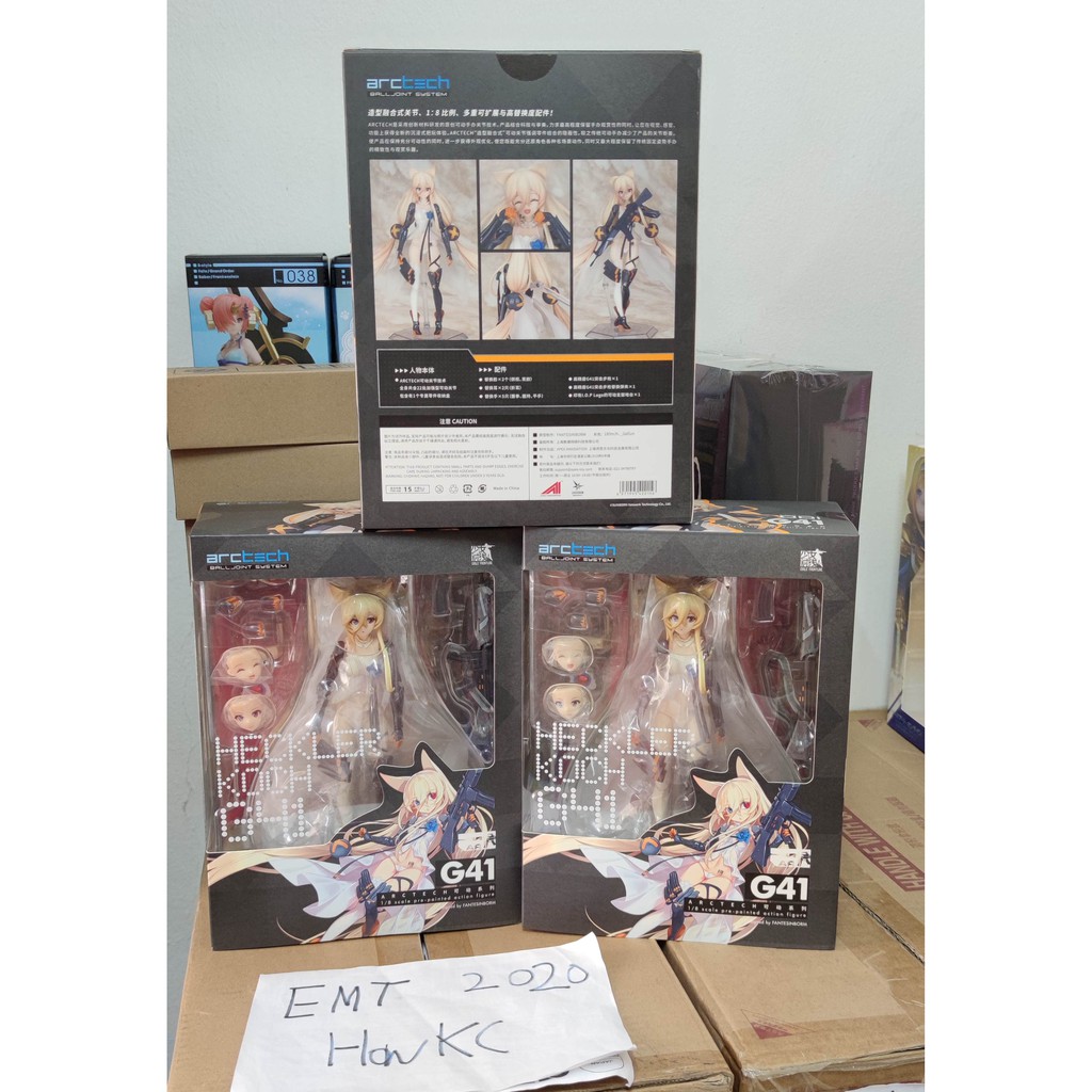 Pre Owned Apex Toy Arctech Series Girls Frontline G41 18 Scale Action Figure 少女前线 G41 初始皮肤