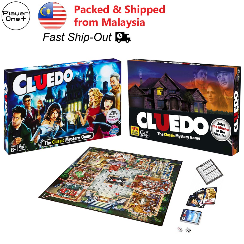 Cluedo The Classic Mystery Game Board Game Fun Family Party Games