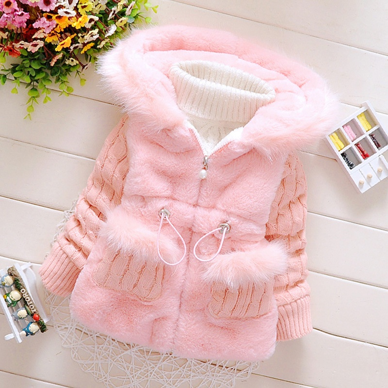 Fur sweater cheap coat